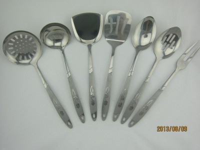 Kitchen knives, knives, forks and spoons