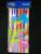 6mm * 26cm Mixed Color 100pcs Artistic Straw