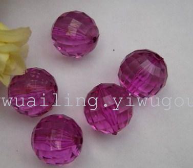 Transparent acrylic globe bead, beads, lace, crafts, and other accessories, 8MM 10MM factory direct