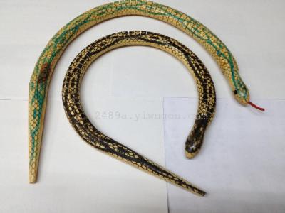 Snake wood, 50cm wood round head snake wood