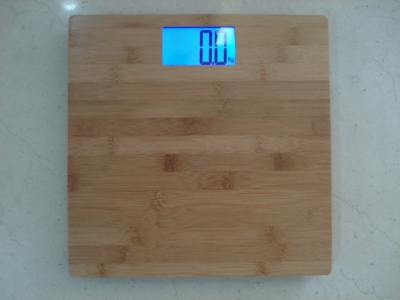 Bamboo body electronic scale weigh scale health scale gift scale