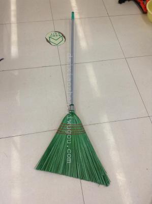Garden Swept pp Plastic Broom Cheap Garden Supples For Wholesale