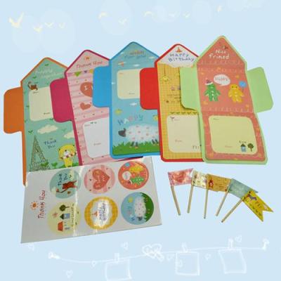 Korea style DIY card making card cartoon Festival General cute little envelope