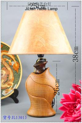 Model JL13013 8 inch round ceramic table lamps lamp bedroom /desk lamp learning- lamp