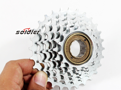 Bicycle spinning six-speed flywheel mountain flybike wheel 14-28 teeth