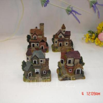 Resin crafts factory outlets Villa House modern apartment buildings housing mold