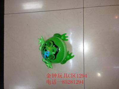 Inflatable toys, PVC material manufacturers selling cartoon frog
