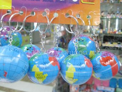 Globe key ring gift globe hanging craft cartoon globe map globe globe with wholesale
