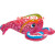 Inflatable toys, PVC material manufacturers selling cartoon shrimp