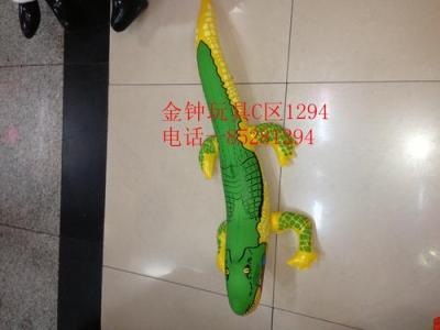 Inflatable toys, PVC material manufacturers selling cartoon lizard