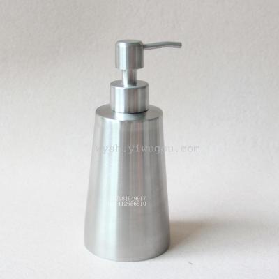 304 Stainless Steel Soap Dispenser Sannitizer Replacement Bottle Detergent Bottle Pump Travel Bottle Shower Lotion Bottle Hotel Supplies