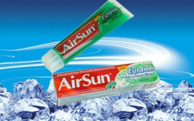 Airsun Green Crystal toothpaste