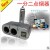 Factory Outlet cigarette lighter cigarette lighter socket two with dual USB power new WF-003