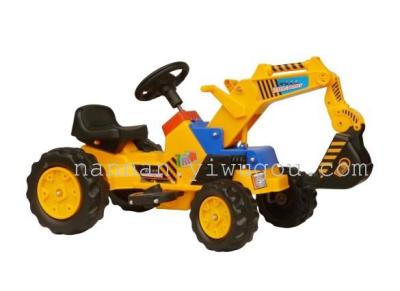 Children's electric backhoe, foot backhoe, kart tricycle welcomes new and old