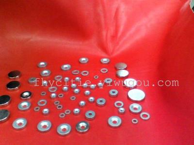 Supply various specifications of magnetic iron magnetic steel drilling screw hole sinking Magnet citie ndfeb