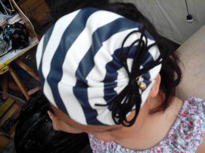 2015 Fashion Popular Navy Half Cap Headdress Hair Hoop Korean Style Trendy Hair Accessories Headband