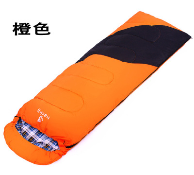 Factory outlet outdoor camping sleeping bag can be splicing Adult sleeping bag