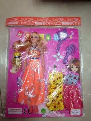 Toy bag, doll Q15B1, B2, B3.