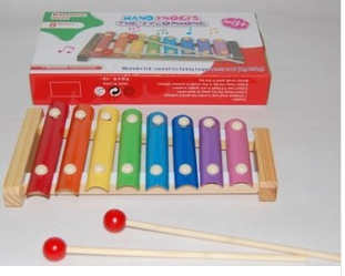 Wooden himself to instrument toys ordinary octophone series educational toys Wooden percussion