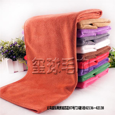 Microfiber towel towels wholesale sanding, multicolor towel cleaning towel dry hair towel