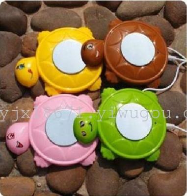 Turtle shape USB heating insulation plate temperature in winter coaster