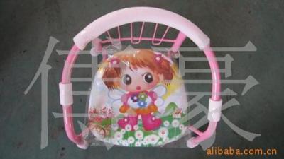 Cartoon baby chair chair chair with straps and crosspiece with fences and crosspiece Chair