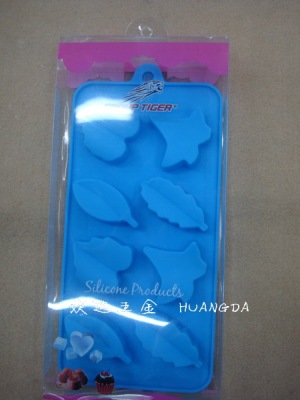 Leaf mold, silicone Cake mould, cookie mold, ice pattern, jelly mould, 51