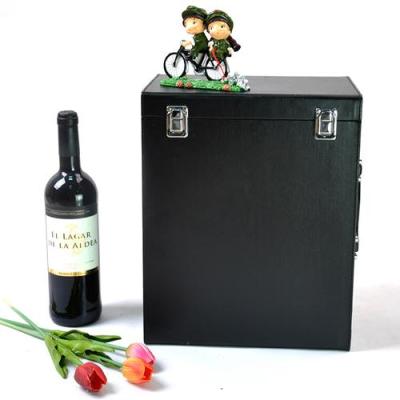 Six pack wine box wine gift wine gifts, premium red wine leather box. Exquisite gift box