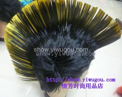 Comb hair,Header is sent,Short hair,party wig