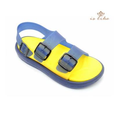 Orders two-tone adjustable double buckle household slippers men's shoes casual shoes summer sandals