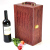 Factory Direct Supply Fashion Packaging Red Wine Gift Box