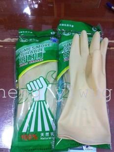 Protective gloves for rubber gloves, natural latex gloves, 90G protection for kangk002 household gloves, acid and alkali resistance.