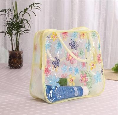 The wholesale supply of PVC Wash Bag Cosmetic Bag bath bag cosmetic bag waterproof portable transparent promotional bags