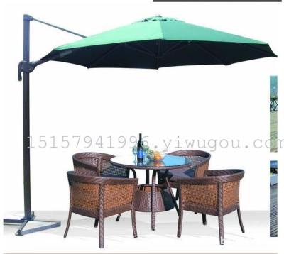 Outdoor Pavilion Umbrella UV Protection Umbrella Spike Top Umbrella Store Door Aluminum Alloy Side Umbrella