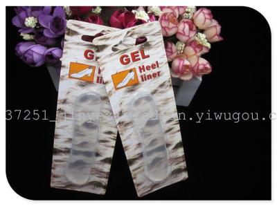 Silica gel heel grips transparent wear heels free stickers to stick slow pain