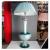 JL-B2 floor lamp, ceramic lamps of domestic top-grade fabric-room table lamps palace garden lamp