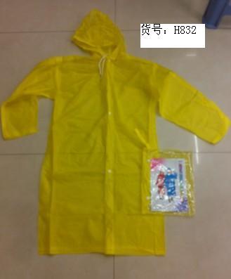 Wholesale--ZH-832 PVC raincoat manufacturers Scrubs children raincoat