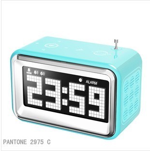 Led Light Calendar Clock super Practical Alarm Clock function multifunctional FM radio speaker