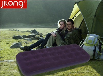 Jilong authentic upright double queen size air bed air mattress honeycomb outdoor thicken more