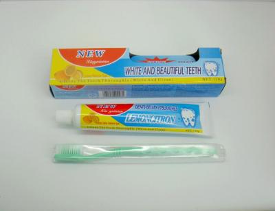 New brand lemon flavor adult toothpaste