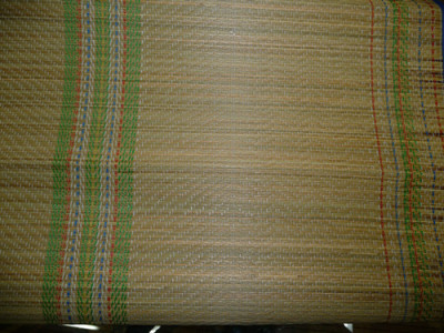 Natural ordinary straw matting.