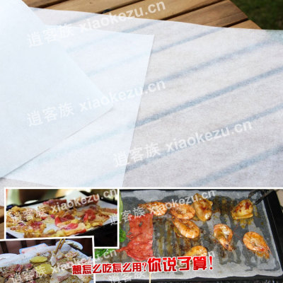 Paper paper on paper, oil absorption paper, electric barbecue stove, oil absorption paper