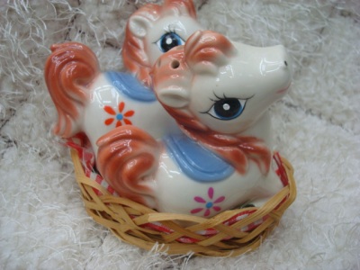 Adorable small pony cruet gifts home furnishings ceramics crafts creative ornaments wholesale