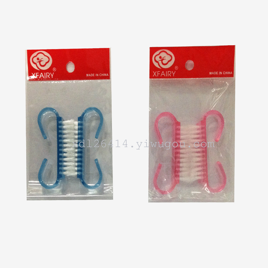 2pcs ox horn brush with opp bag, small horn brush, nail brush, toe nail tool, cleaning supplies