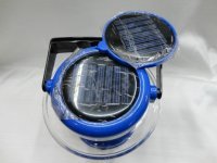 Solar rechargeable lamp dimmer emergency portable Lantern camping tent light Lantern