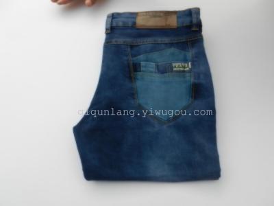The new 2014 qiu dong men jeans 