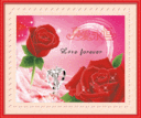 5d0235 real love forever red (5D cross stitch)