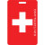 багажная биркаPVC Switzerland patterned soft luggage tag bagageseddel