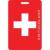 багажная биркаPVC Switzerland patterned soft luggage tag bagageseddel