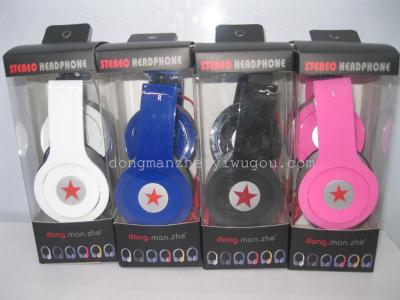 Star headphones folding headphones stereo headphones promotions